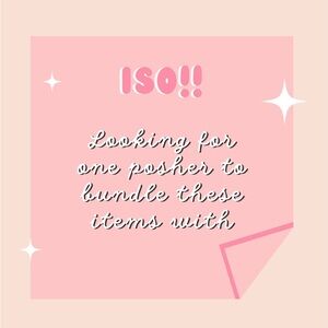 ISO in search of list!